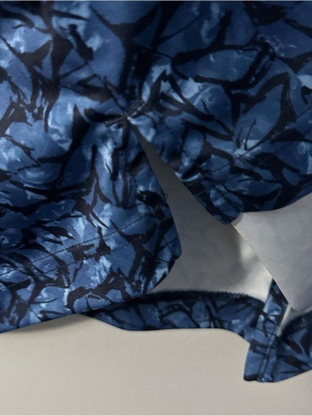 PGA Tour Pro Series Blue Print Golf Polo Men’s M Athletic Fit Athleisure - Picture 9 of 11